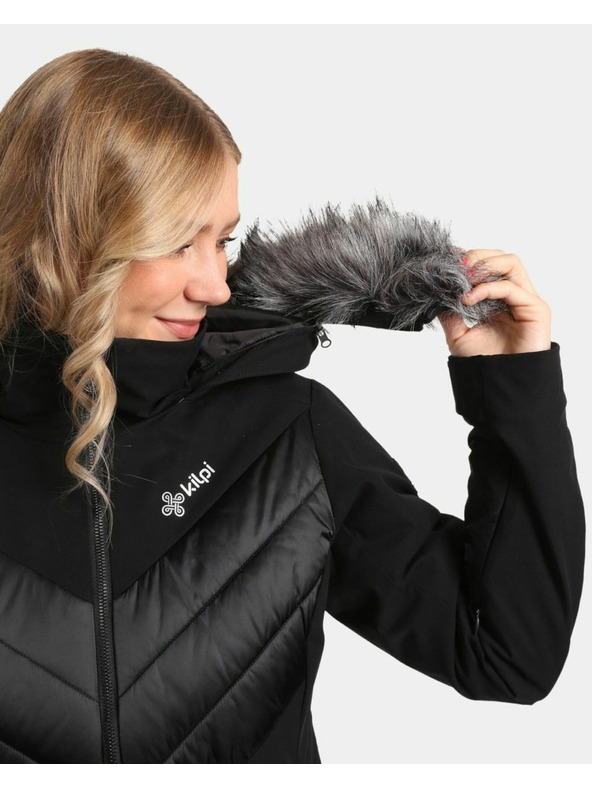 Kilpi Ženska smučarska jakna Kilpi LIN-W črna