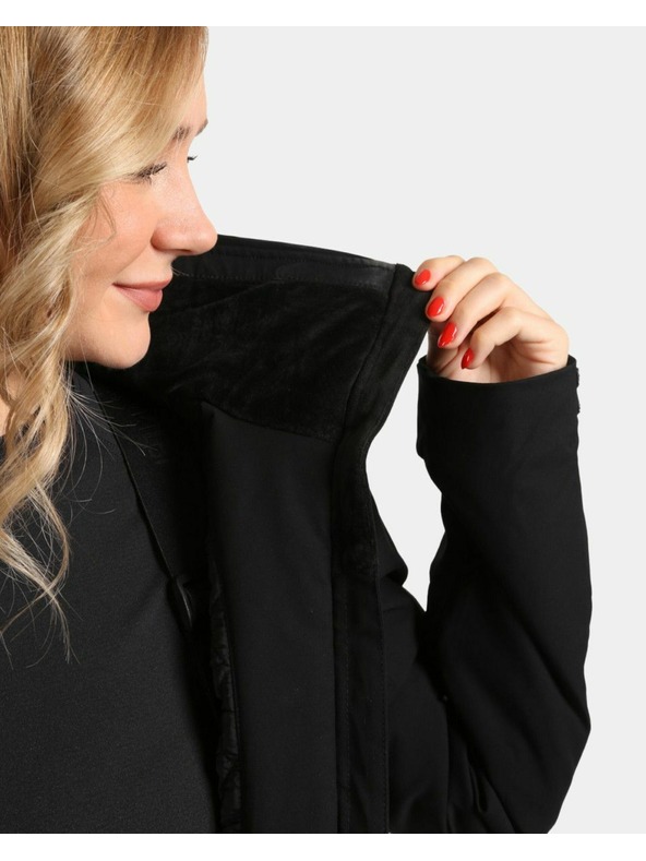 Kilpi Ženska smučarska jakna Kilpi LIN-W črna