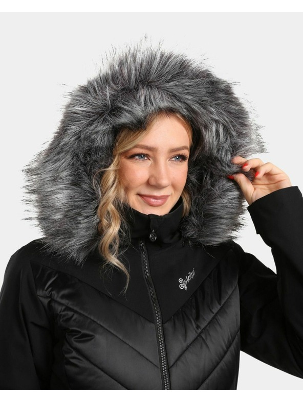 Kilpi Ženska smučarska jakna Kilpi LIN-W črna