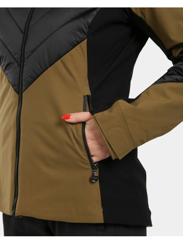 Kilpi Ženska smučarska jakna Kilpi LIN-W Khaki