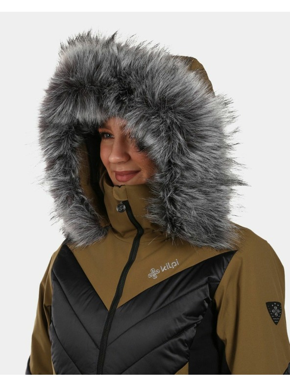 Kilpi Ženska smučarska jakna Kilpi LIN-W Khaki