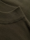 Ombre Clothing Moški pleteni pol rolojaki z viskoznim vzorcem Ombre oblačila