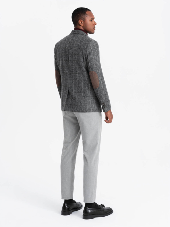 Ombre Clothing Elegantna moška strukturirana pletena jakna Ombre Clothing