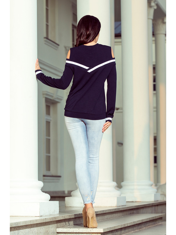 numoco Temno modra ženska majica Numoco