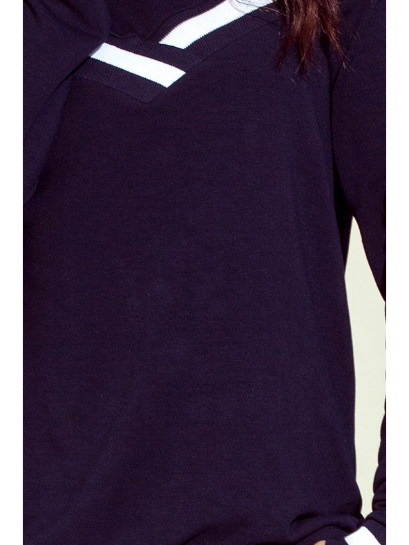 numoco Temno modra ženska majica Numoco