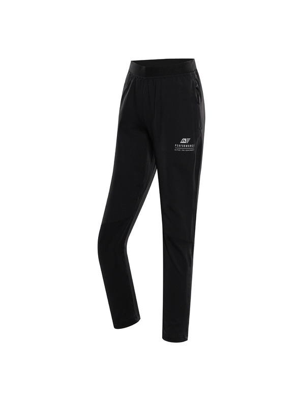 ALPINE PRO Otroške hitro sušeče hlače ALPINE PRO ZERECO črne