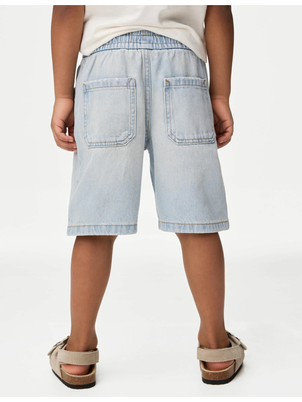 Marks & Spencer Dženovske kratke hlače iz čiste bombaži Marks & Spencer