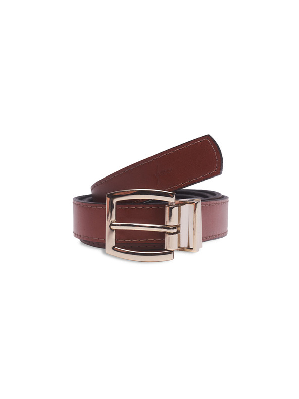 Vasky Vasky Obojstranný opasok Henrietta Black & Brown - aj pre ženy