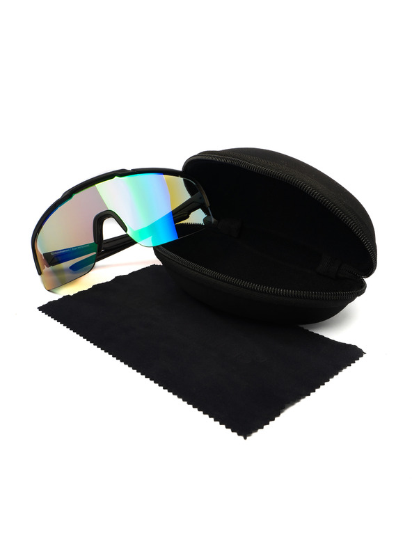 Horsefeathers Fotohromska sončna očala Recoil - mat črna/zrcalno zelena HORSEFEATHERS