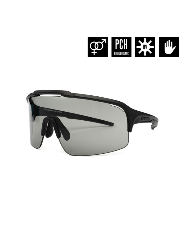 Horsefeathers Fotohromska sončna očala Recoil - mat črna/siva HORSEFEATHERS