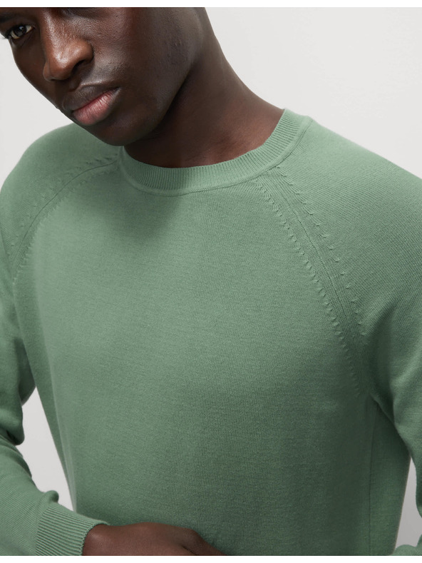 Marks & Spencer Pulover iz čiste bombaže z ovratnikom Marks & Spencer