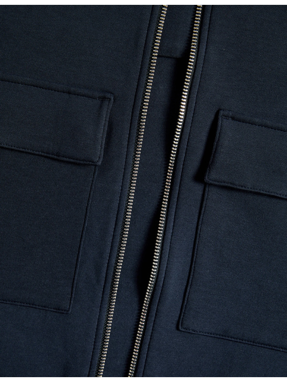 Marks & Spencer Sako s vysokým podielom bavlny Marks & Spencer námorníckej modrej farby