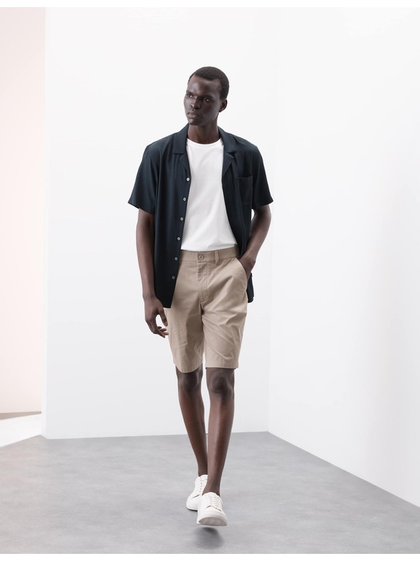 Marks & Spencer Tielkový top z čistej bavlny Supima® s výstrihom ku krku Marks & Spencer biely