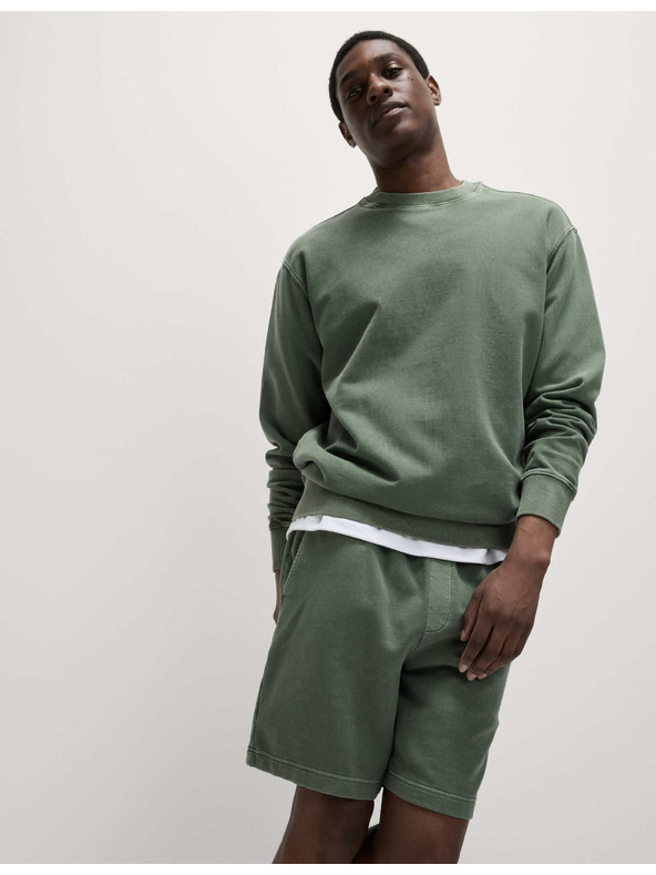 Marks & Spencer Barvana jopa iz čiste bombaže Marks & Spencer zelena