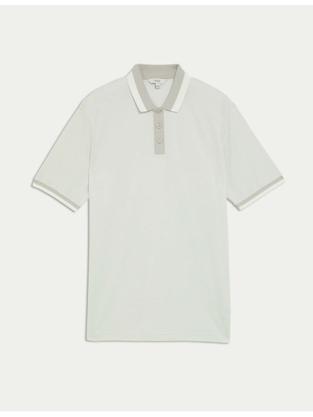 Marks & Spencer Nežna polo majica Marks & Spencer bež