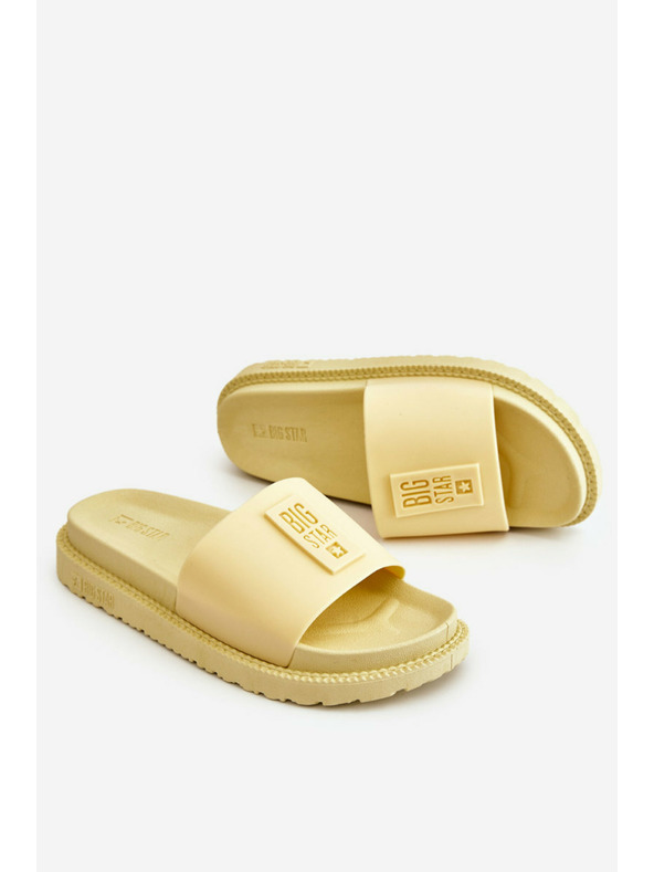 BIG STAR SHOES Ženski športni copati Big Star - rumeni