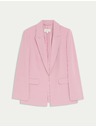 Marks & Spencer Enovrstni blazer, sproščen kroj Marks & Spencer roza