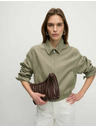 Marks & Spencer Semišová voľná bunda Harrington Marks & Spencer hnedá