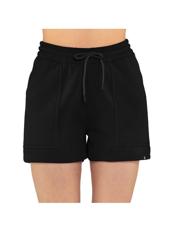 Horsefeathers Ženske trenirka kratke hlače Enzo črne HORSEFEATHERS