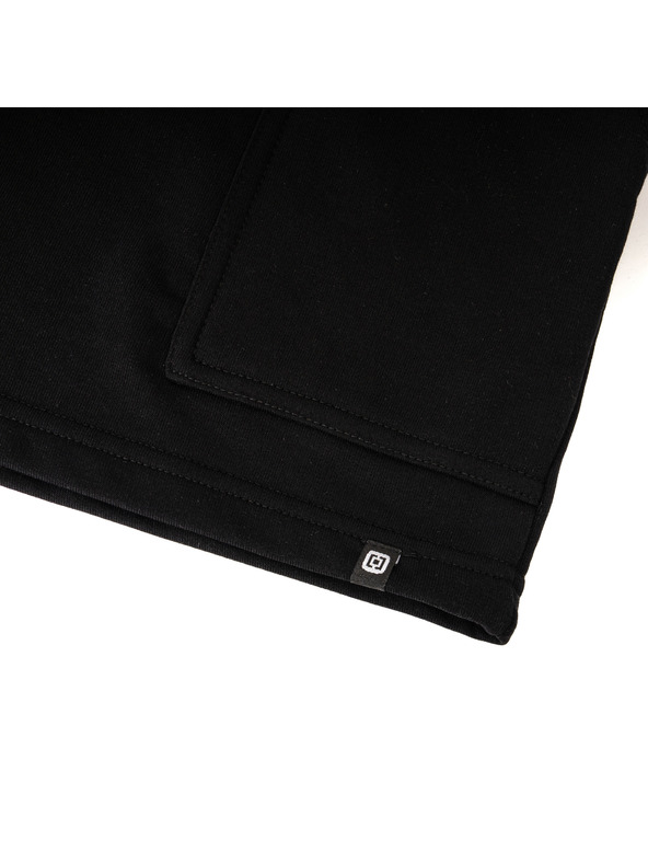 Horsefeathers Ženske trenirka kratke hlače Enzo črne HORSEFEATHERS