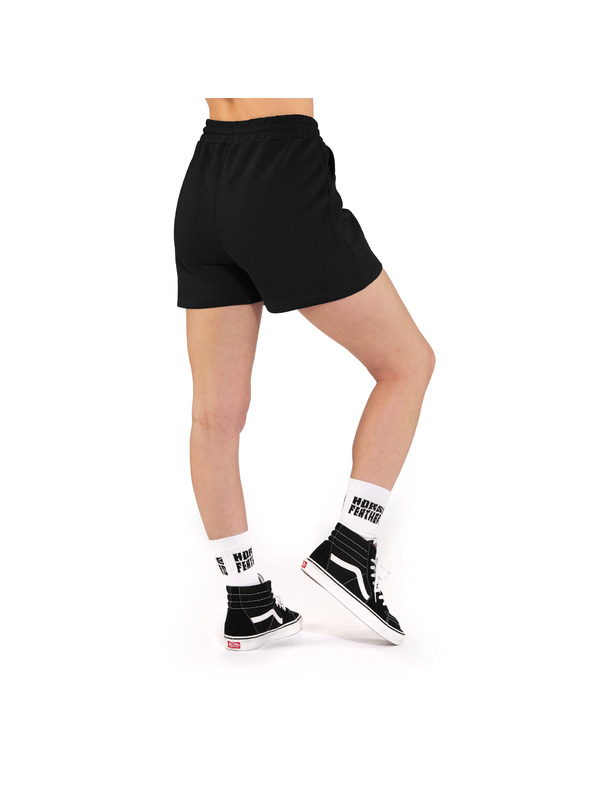 Horsefeathers Ženske trenirka kratke hlače Enzo črne HORSEFEATHERS