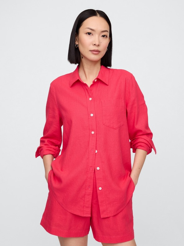 GAP Lanena srajca Easy Shirt GAP