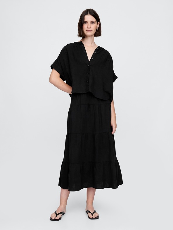 GAP Muslinska srajca oversize GAP