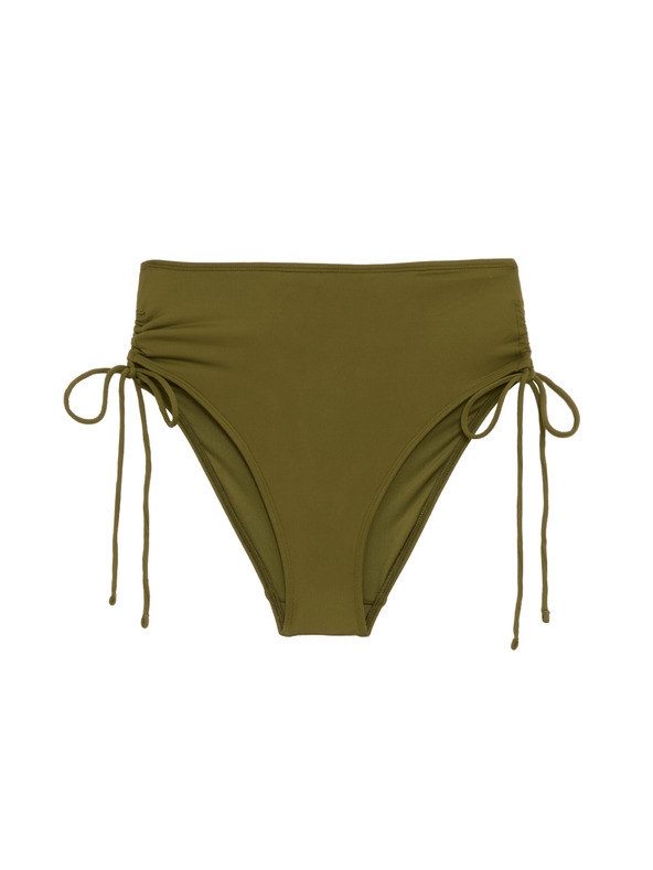 Marks & Spencer Spodná časť plaviek spevňujúca bruško, s vysokým pásom Marks & Spencer zelená