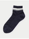 Marks & Spencer Rebrované členkové ponožky Sumptuously Soft™ Marks & Spencer námorníckej farby
