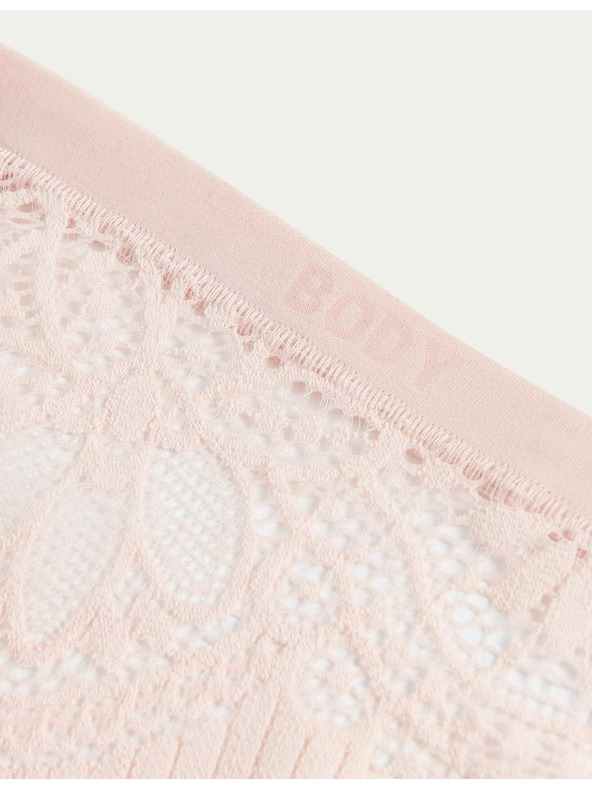 Marks & Spencer Vysoko strihané nohavičky Body Soft™, sada 3 ks Marks & Spencer ružová