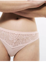 Marks & Spencer Tangice Body Soft™ z čipko, komplet 3 kosov Marks & Spencer rožnata