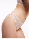 Marks & Spencer Tangice Body Soft™ z čipko, komplet 3 kosov Marks & Spencer rožnata