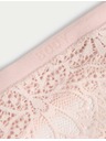 Marks & Spencer Tangice Body Soft™ z čipko, komplet 3 kosov Marks & Spencer rožnata