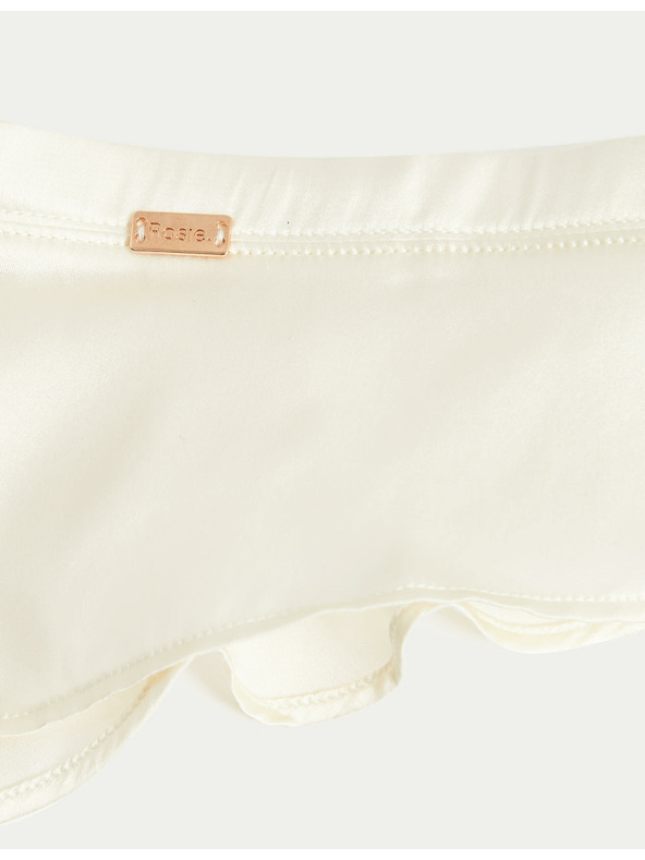 Marks & Spencer Svilene francoske hlačke Trousseau Marks & Spencer smetanova