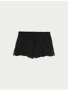 Marks & Spencer Pajama shorts with lace Marks & Spencer black