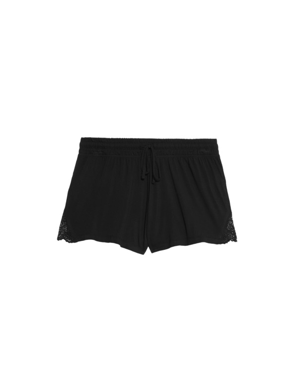 Marks & Spencer Pajama shorts with lace Marks & Spencer black