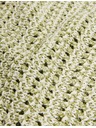 Marks & Spencer Knitted vest with slim cut and high neck, with cotton Marks & Spencer green