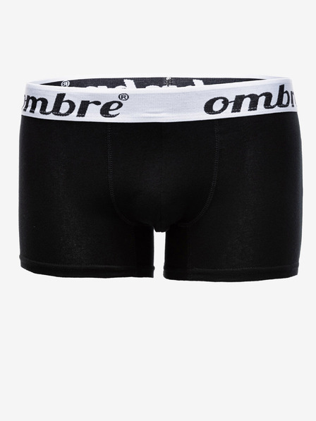 Ombre Clothing Črne moške boksarice - 3 pakiranja Ombre Clothing U159
