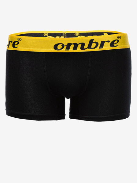 Ombre Clothing Črne moške boksarice - 7 paketov Ombre Clothing U157