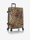 Heys Potovalni kovček s črnim in rjavim vzorcem Heys Brown Leopard L
