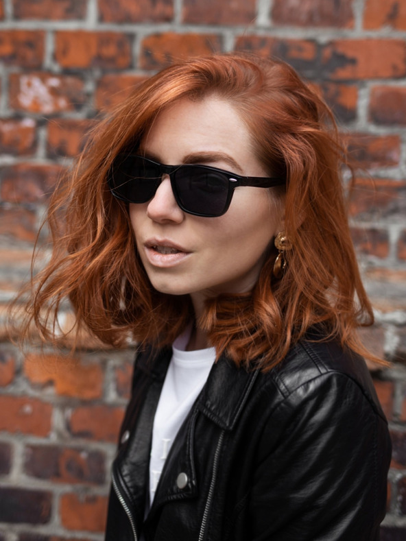 VEYREY VeyRey Sončna očala polarizirana Nerd Rudolf črna