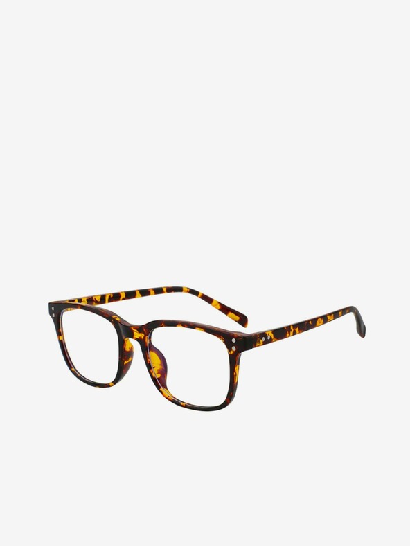 VEYREY VeyRey Modra očala za blokiranje svetlobe kvadratna Evelin rjava