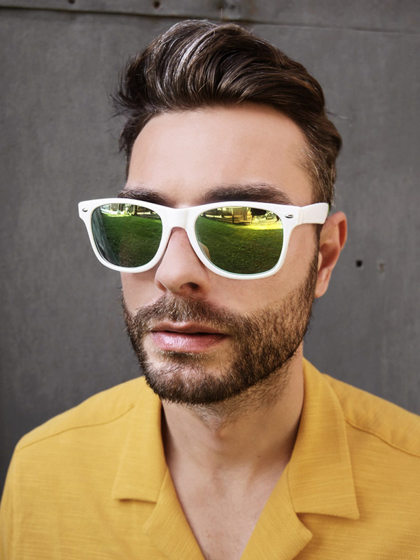 VEYREY VeyRey Sončna očala Nerd Mirrored Gold očala