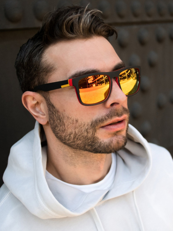 VEYREY Moška črna polarizirana sončna očala VeyRey Teo