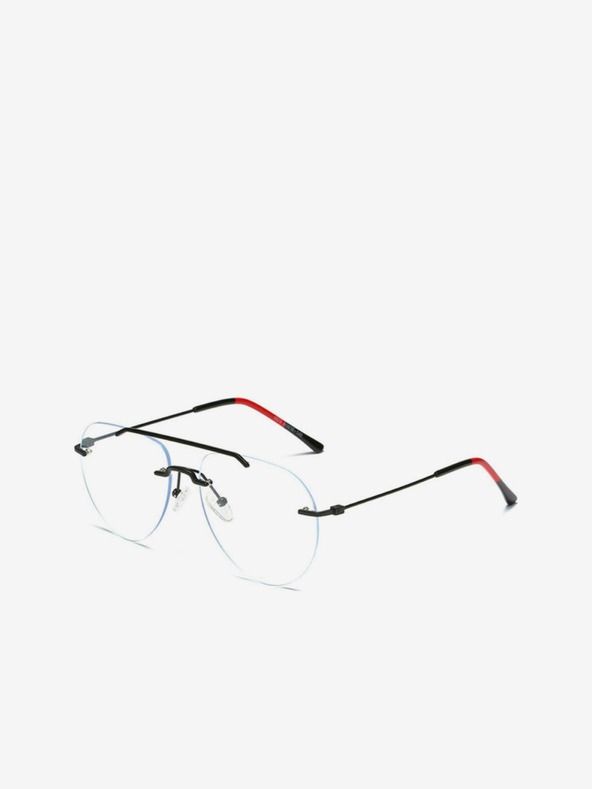 VEYREY VeyRey Dag črna modra očala za blokiranje svetlobe