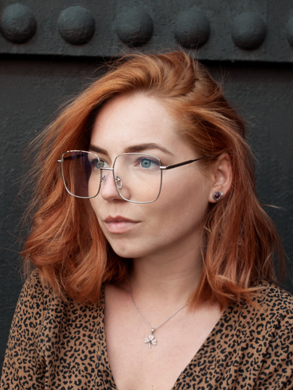 VEYREY Srebrna sončna očala za blokiranje modre svetlobe VeyRey Ernstep