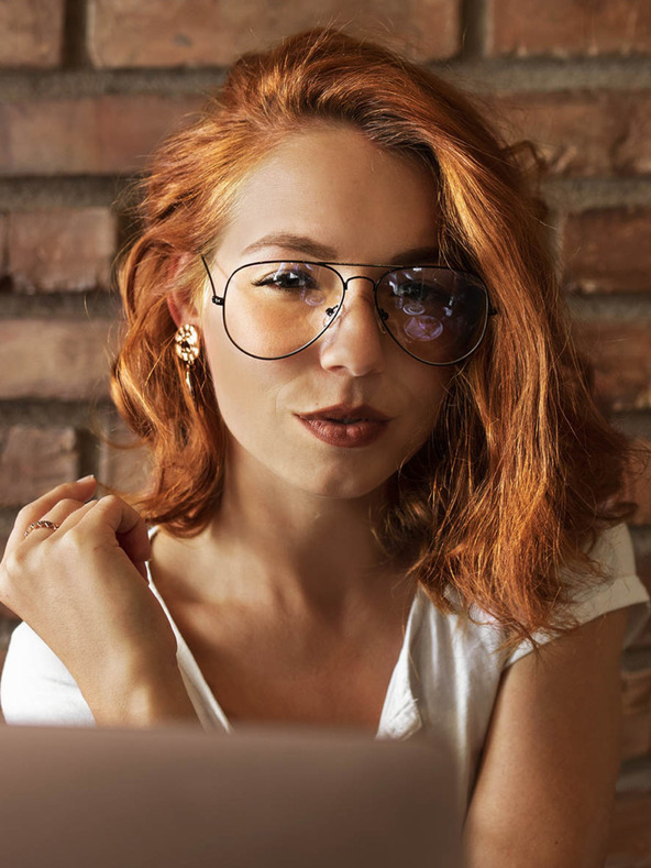 VEYREY Črna sončna očala VeyRey Bloss, ki blokirajo modro svetlobo