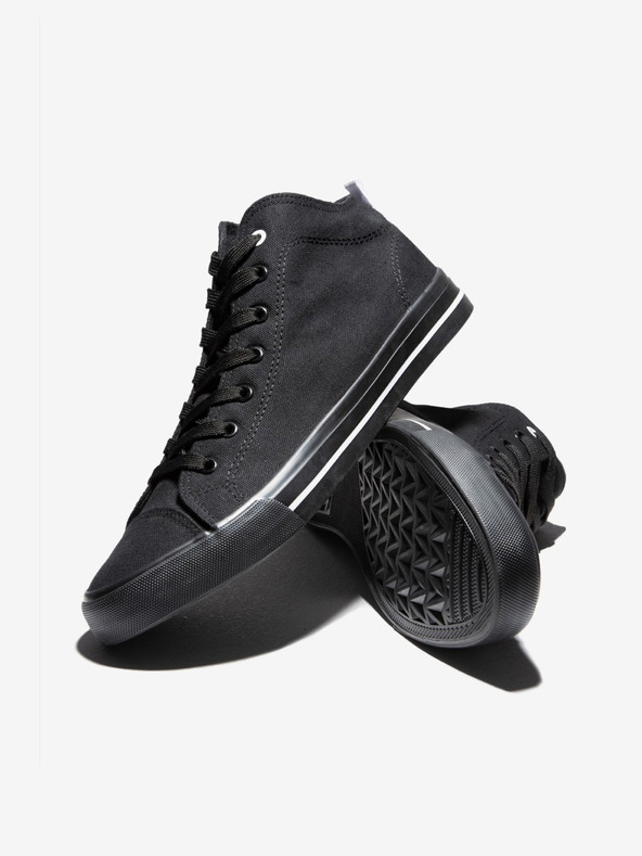 Ombre Clothing Črne moške superge Ombre oblačila