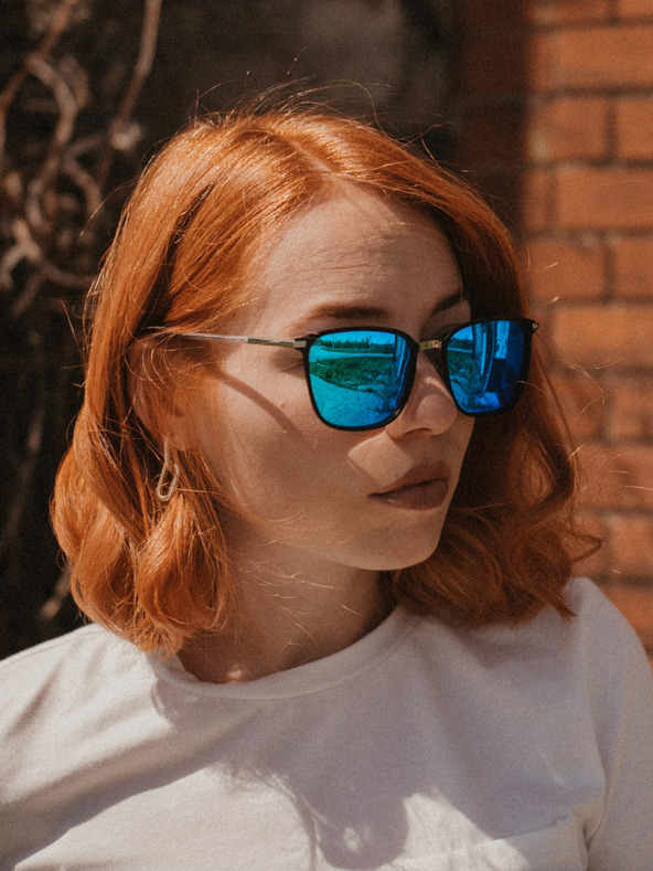 VEYREY Srebrna unisex polarizirana sončna očala Veyrey Tickles