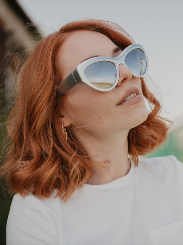 VEYREY Srebrna unisex športna sončna očala VeyRey Gimphrailius